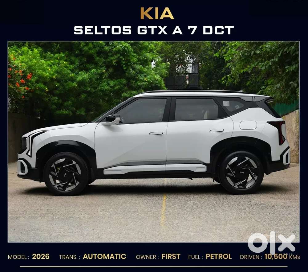 Kia Seltos Gtx Plus 1.5 Turbo Petrol Dct, 2026, Petrol