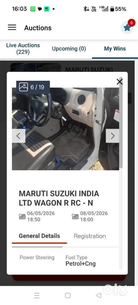 Maruti Suzuki Wagon R Flex Fuel 2022 Cng & Hybrids 10000 Km Driven