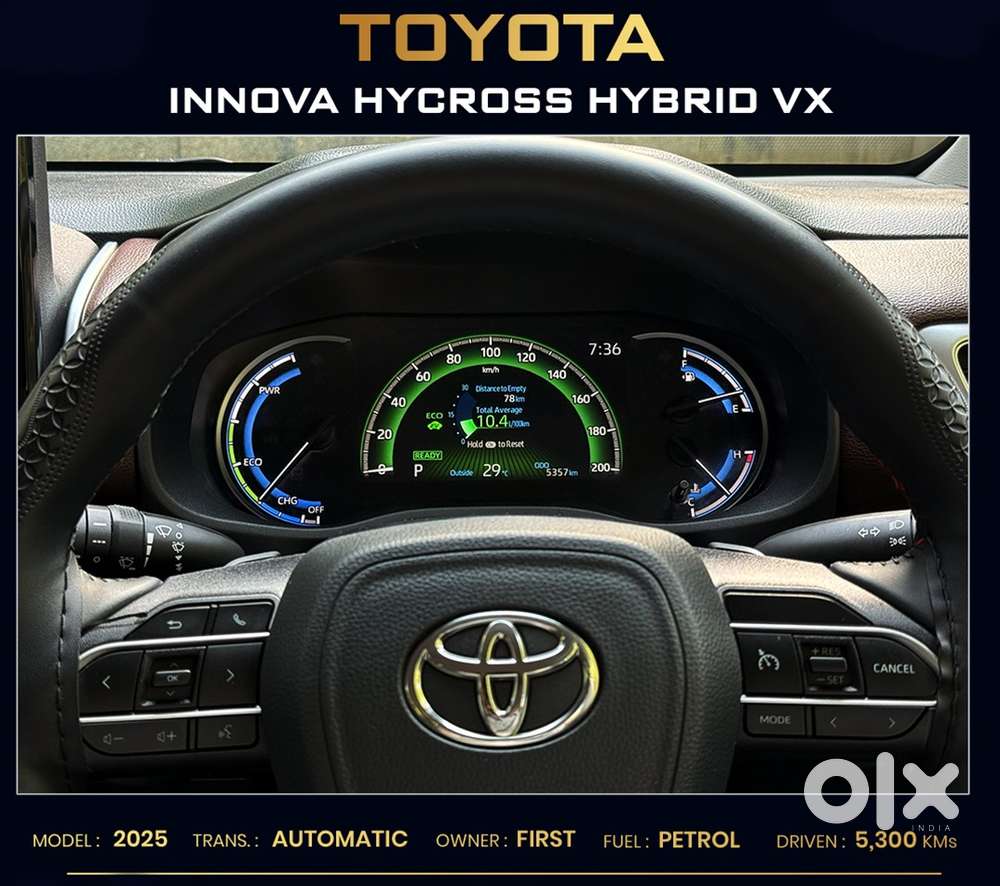 Toyota Innova Hycross 2.0 Vx Hybrid 7 Str, 2025, Petrol