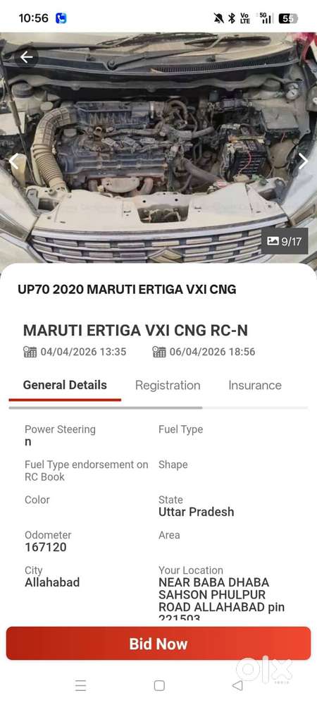 Maruti Suzuki Ertiga 2021 Cng & Hybrids Well Maintained