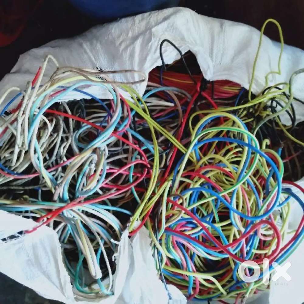 We buy old copper wire scrap pvc insulated 1KG RS.450