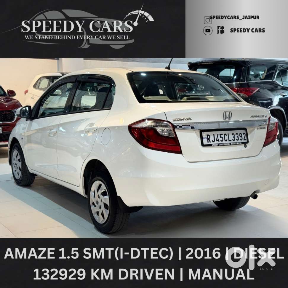 Honda Amaze 1.5 Smt I Dtec, 2016, Diesel