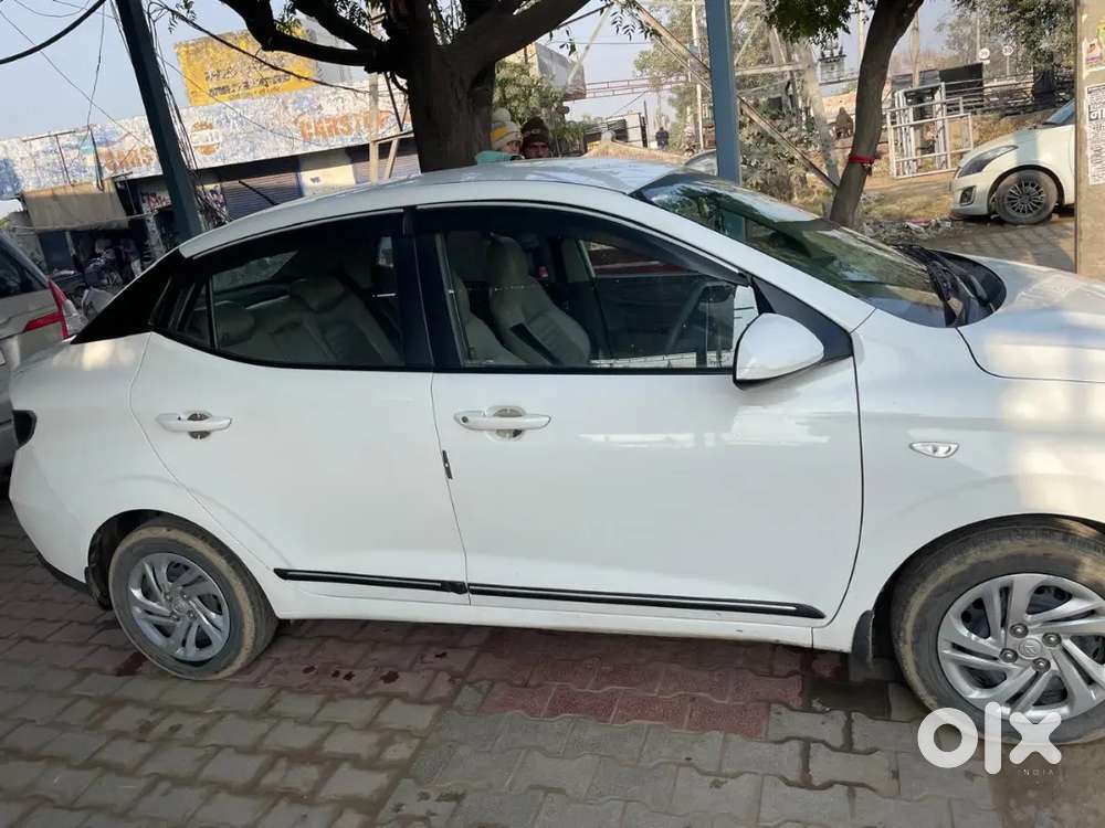 Hyundai Aura 2021 Cng & Hybrids 95000 Km, Doctor Driven