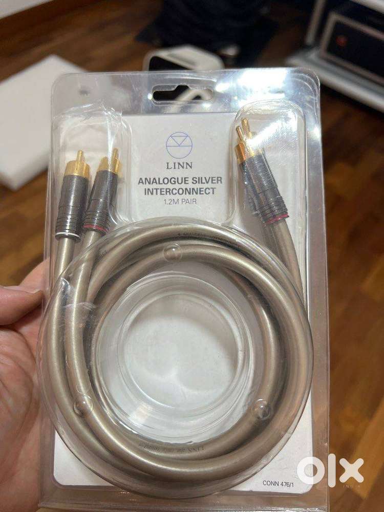 Linn Silver RCA Interconnect Cable, LINN Silver Balanced XLR - TVs