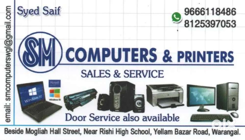 Computer & Printer & Cartridge Refilling Sales & Out Door Service
