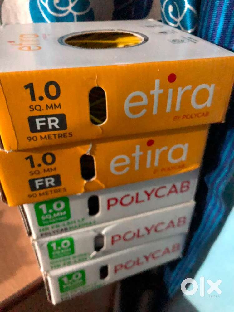 1mm polycab 5 box 90 meter bundle : looking 10k