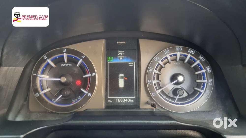 Toyota Innova Crysta 2.8 Zx At 7 Seater, 2016, Diesel