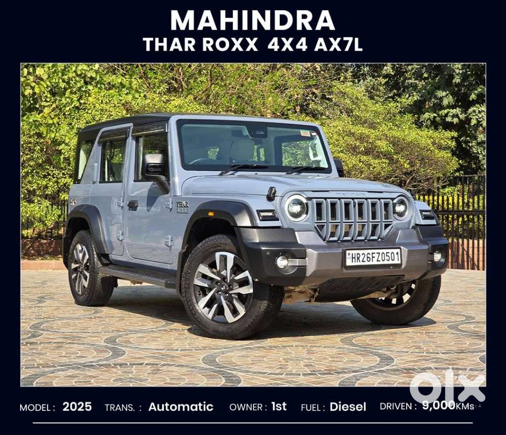 Mahindra Thar Roxx Ax7 L Diesel At 4wd, 2025, Diesel