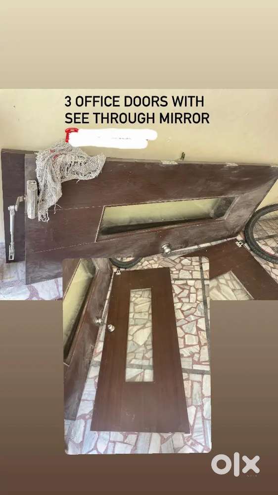 URGENT SALE  Office door , window frames , office doors available