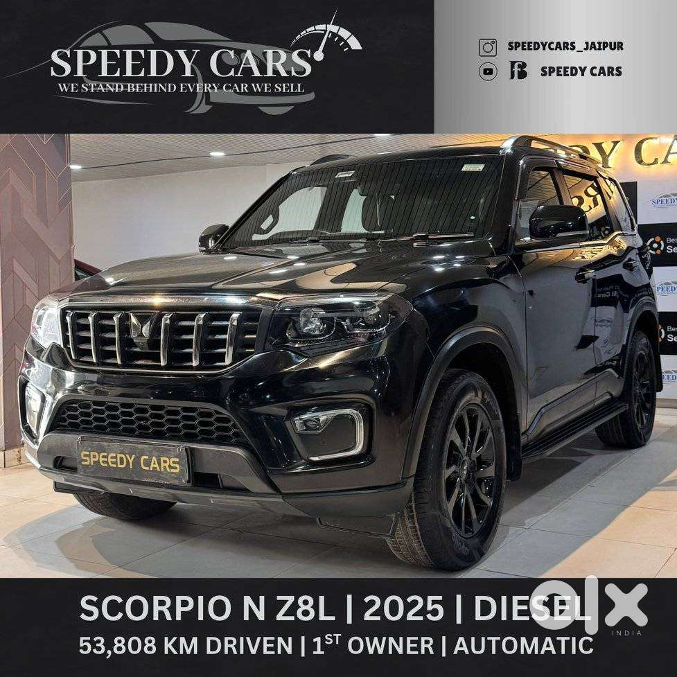 Mahindra Scorpio-n Z8 L Diesel At 2wd 7 Str, 2025, Diesel
