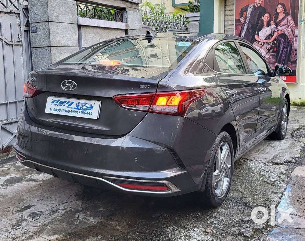 Hyundai Verna Sx 1.5 Petrol Ivt, 2022, Petrol