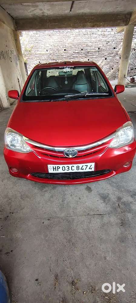 Toyota Etios (red) - Hp 03 Registered - Well Maintained Car For Sale
