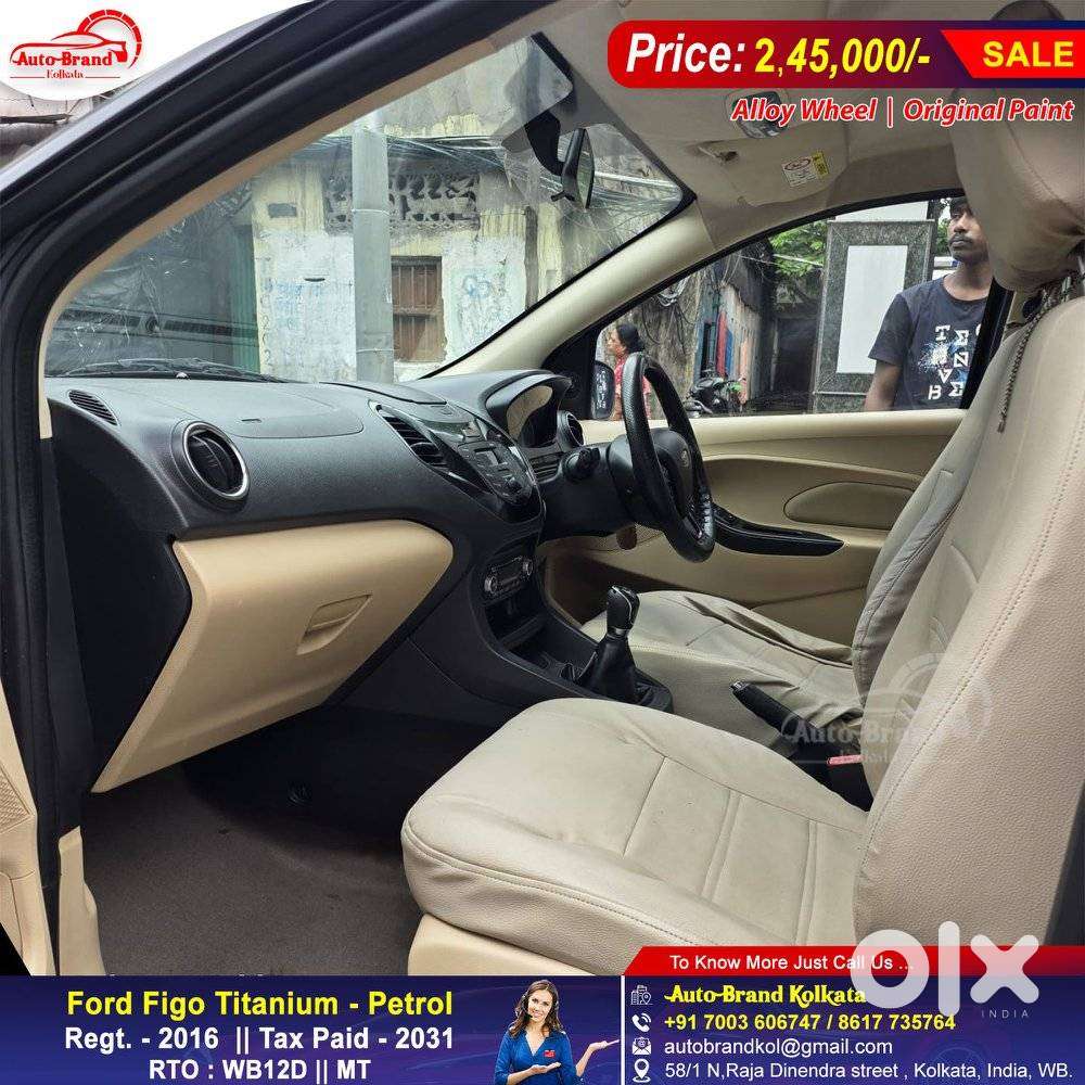 Ford Figo Aspire 1.2 Ti-vct Trend, 2016, Petrol