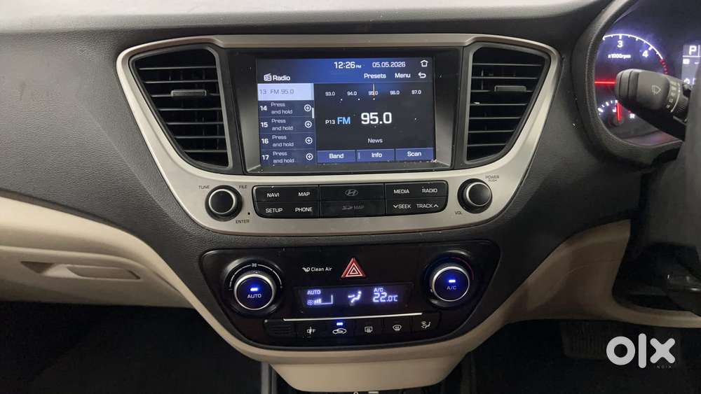 Hyundai Verna 1.6 Crdi Sx Plus At, 2017, Diesel
