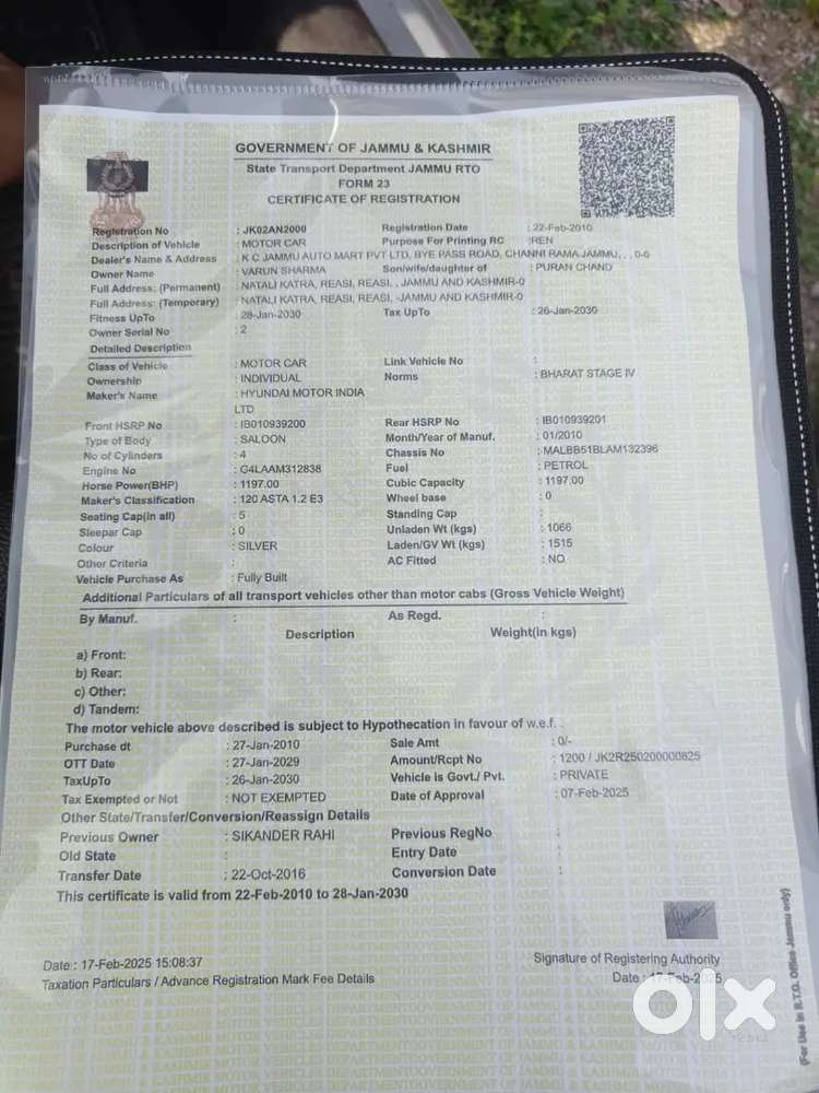 I 20 Asta Well Maintained Car