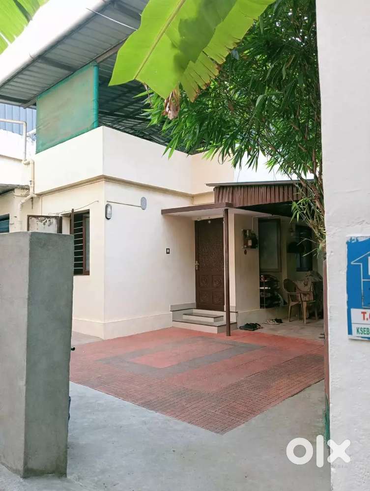 Plot with old house for sale at Punnakkamugal near KSEB,