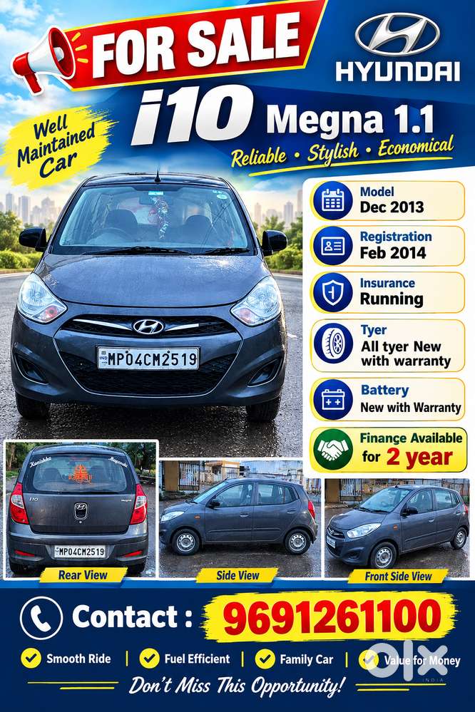 Hyundai I10 2014 Petrol Magna Edition