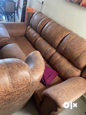 Sofa set on sale with divider