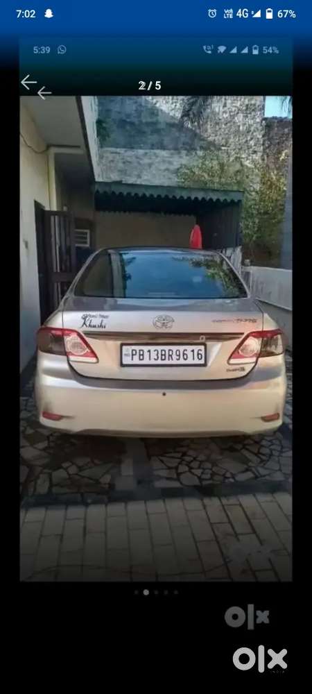 Toyota Corolla Altis 2012 Diesel 170000 Km Driven