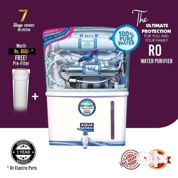 orignal New new aquafresh ro system with warranty free sarvice
