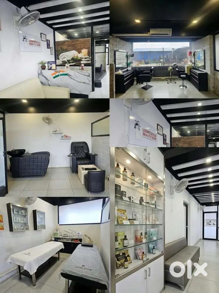 Running Beauty salon for sale