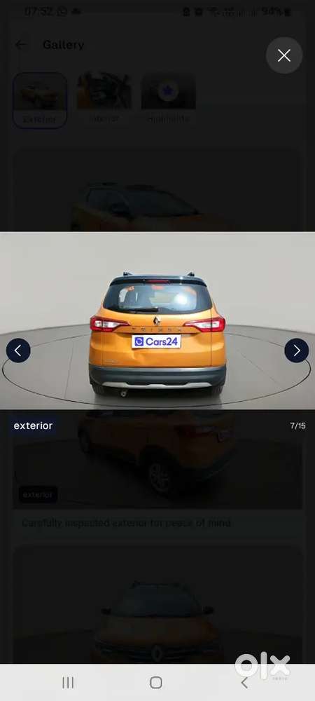 Renault Triber 1.0 Rxz 2021 Dual Tone
