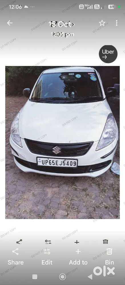 Maruti Dzire 2022 Cng