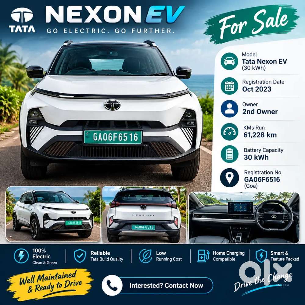 Tata Nexon EV oct  2023