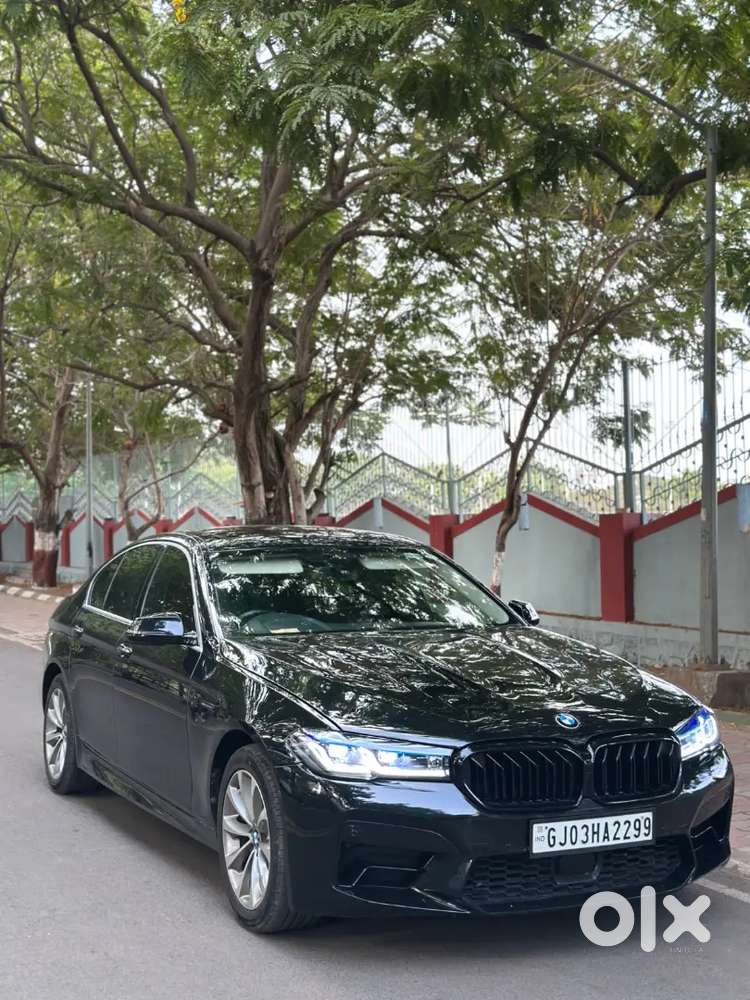 Bmw 520d Black Colour Convert New Shape Showroom Condition Car