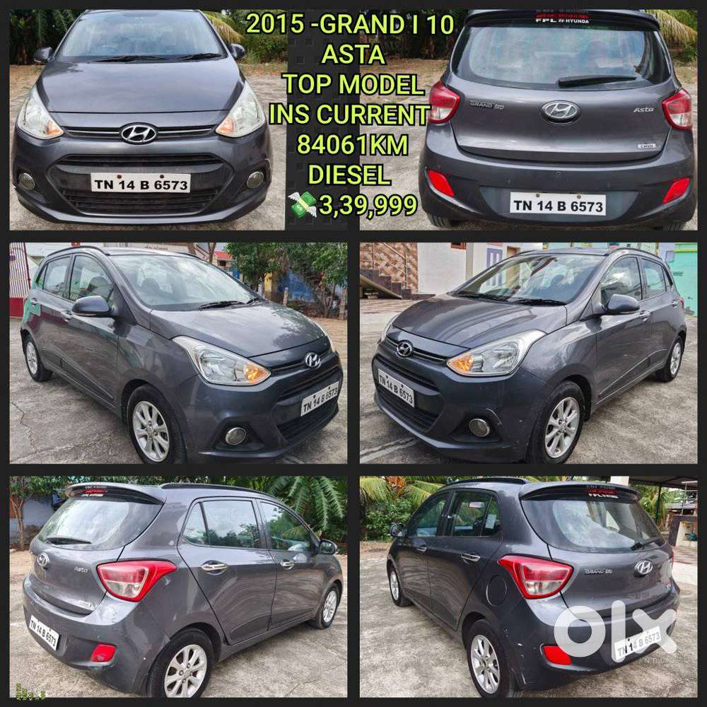 Hyundai Grand I10 Asta 1.1 Crdi (o), 2015, Diesel