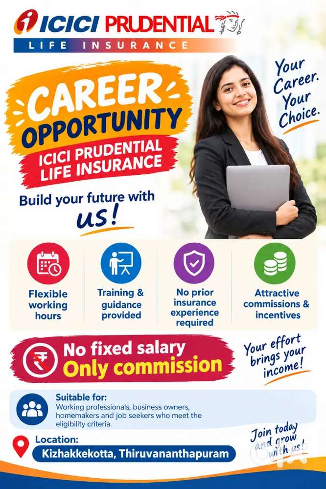 ICICI Prudential Life Insurance Advisor &ndash; Part Time Job