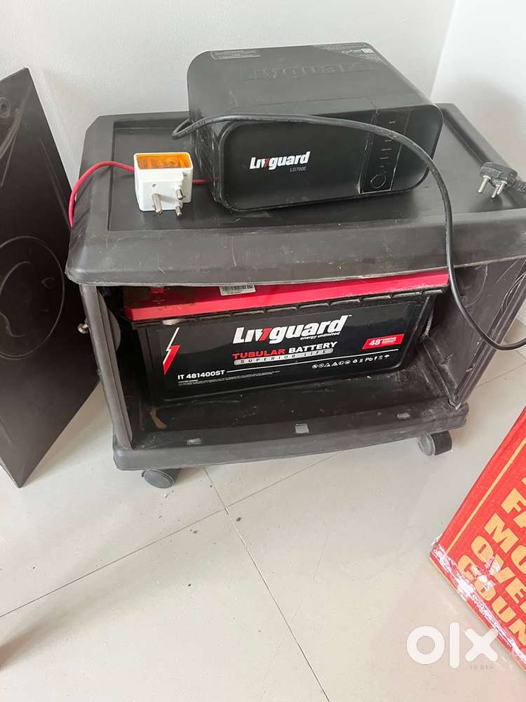 Inverter Battery - Livguard, with trolley