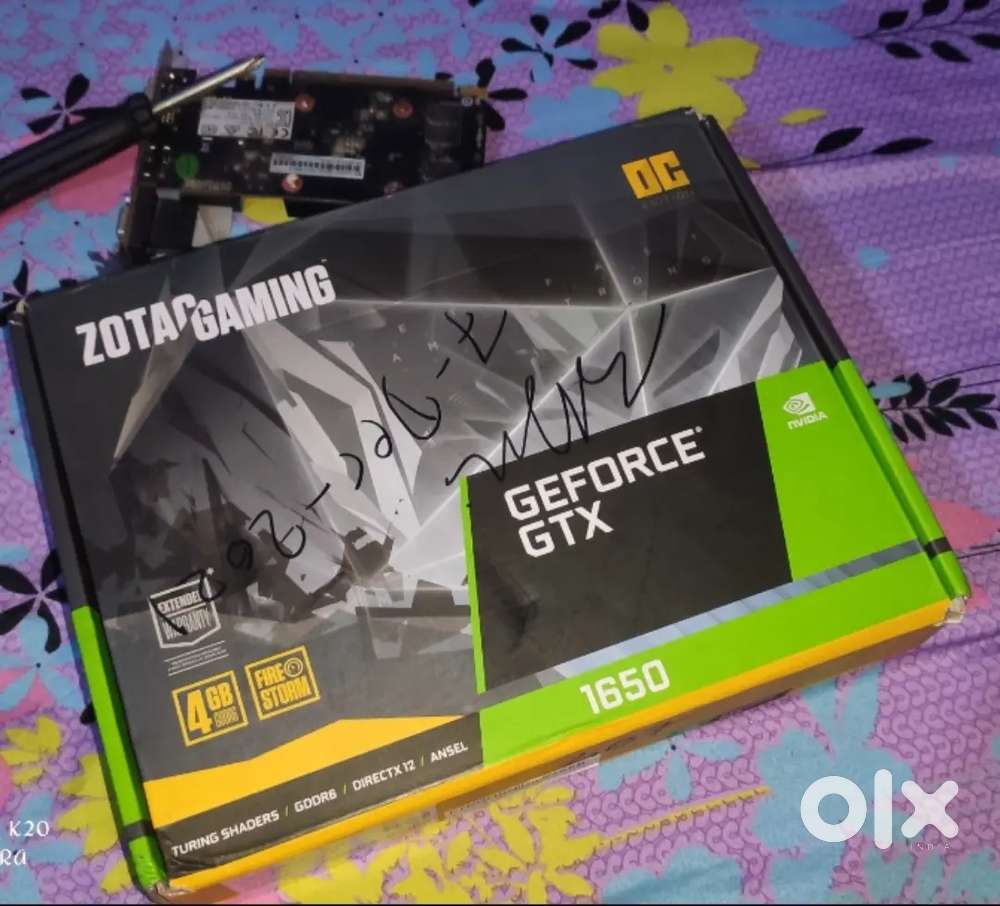 1650 Graphic Card 4gb in India, Free classifieds in India OLX