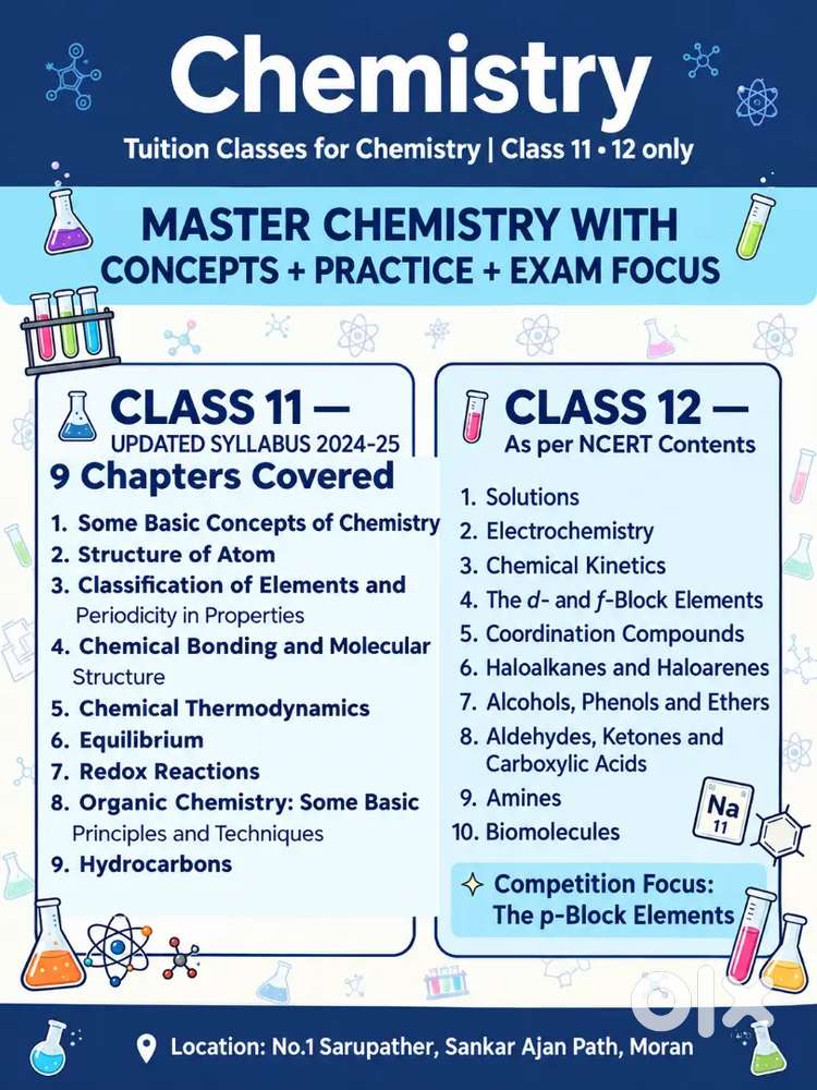 Chemistry tuition