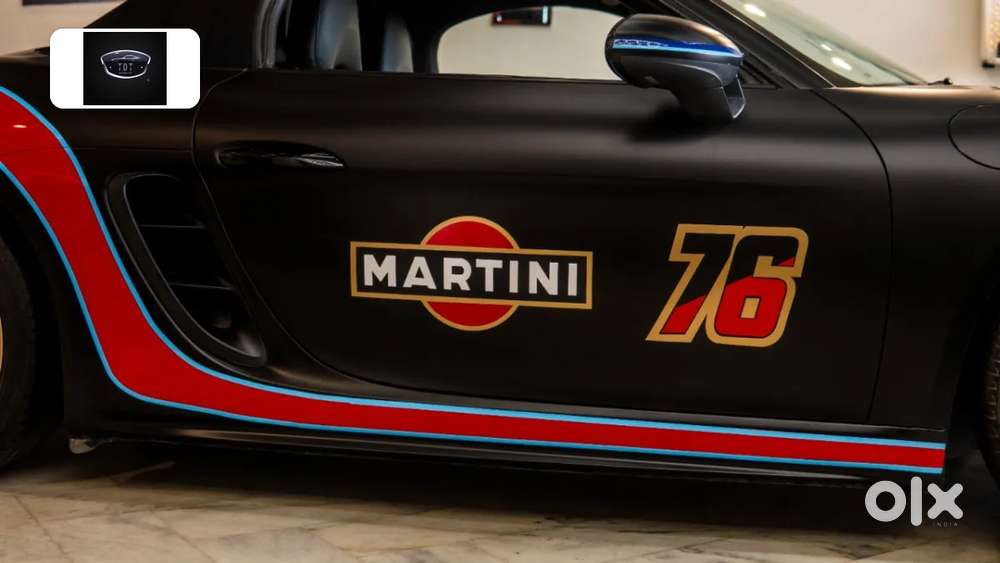 Porsche 718, 2017, Petrol
