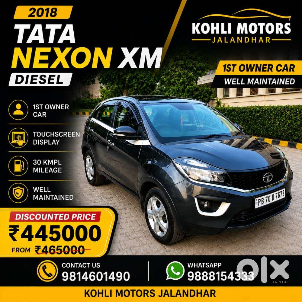 Tata Nexon 1.2 Revotron Xm (s), 2018, Diesel