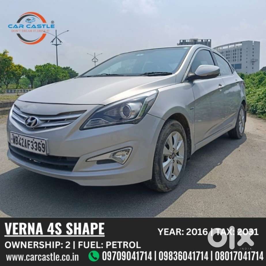 Hyundai Verna [ ] Fluidic 4s 1.6 Vtvt S, 2016, Petrol