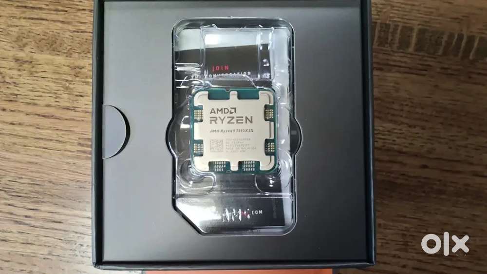 Some used like second hand AMD Ryzen 9 7950X3D 16-core processor ...