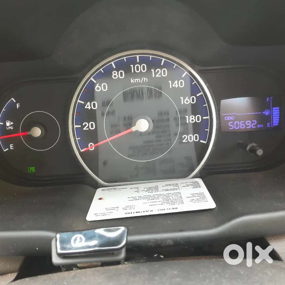 Hyundai I10 2013 Petrol 51000 Km Driven. Petrol Plus Lpg