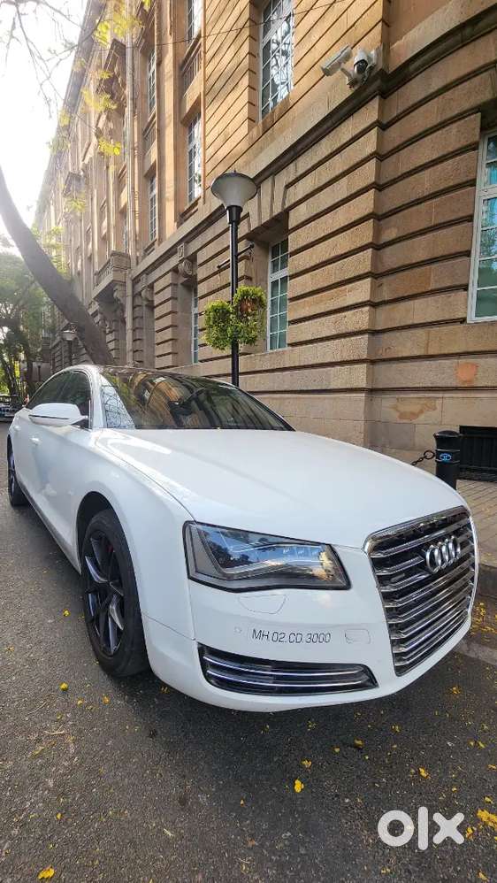 Audi A8l In Pristine White Color [take And Drive Condition]