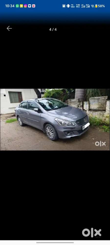 Maruti Suzuki Ciaz 2017 Diesel Push Start Well Maintained