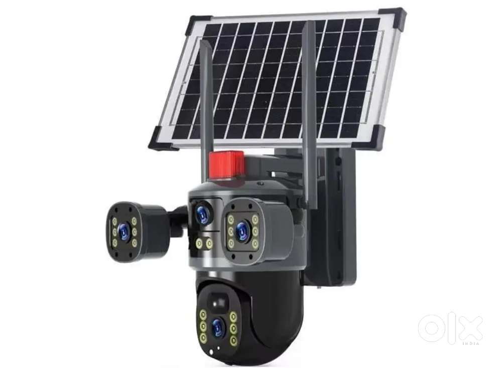 AI SOLAR 5MP 4K CCTV SECURITY CAMERA