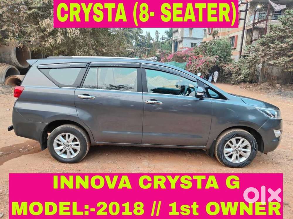 Toyota Innova Crysta G 8 Str, 2018, Diesel