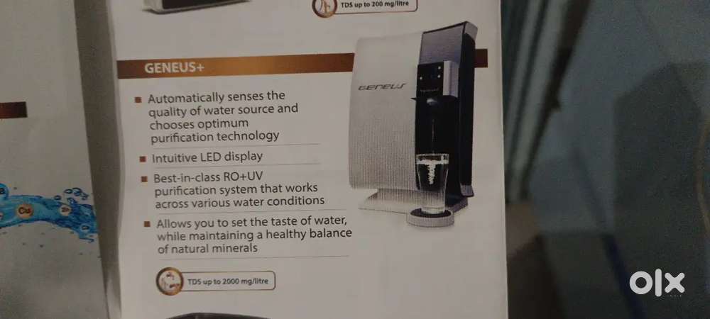 Eureka Forbes Dr. Aquaguard brand GENEUS