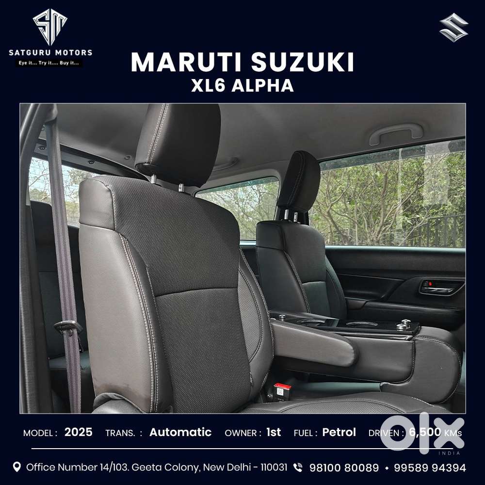 Maruti Suzuki Xl6 1.5 Alpha Plus At, 2025, Petrol