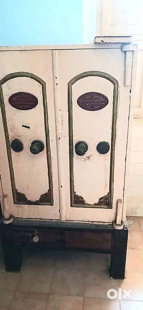 Antique iron safe