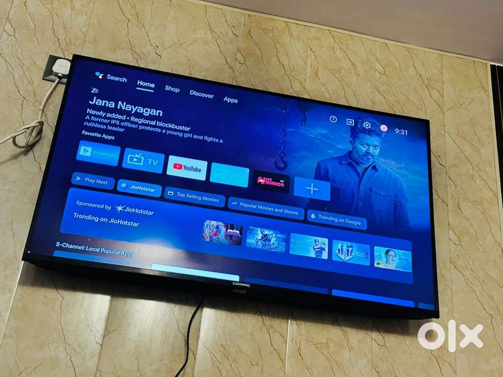 compaq 50inch Andoid smart tv working good