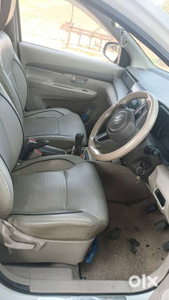 2021 Model Maruti Suzuki Ertiga Vxi Smart Hybrid White Colour