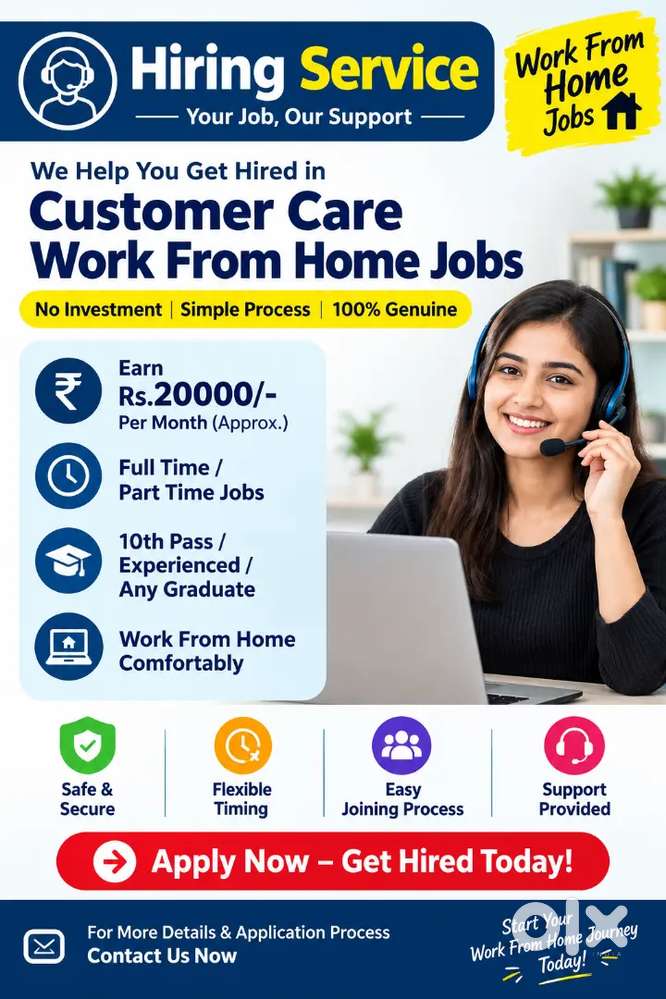 CUSTOMER CARE WORK FROM HOME JOB