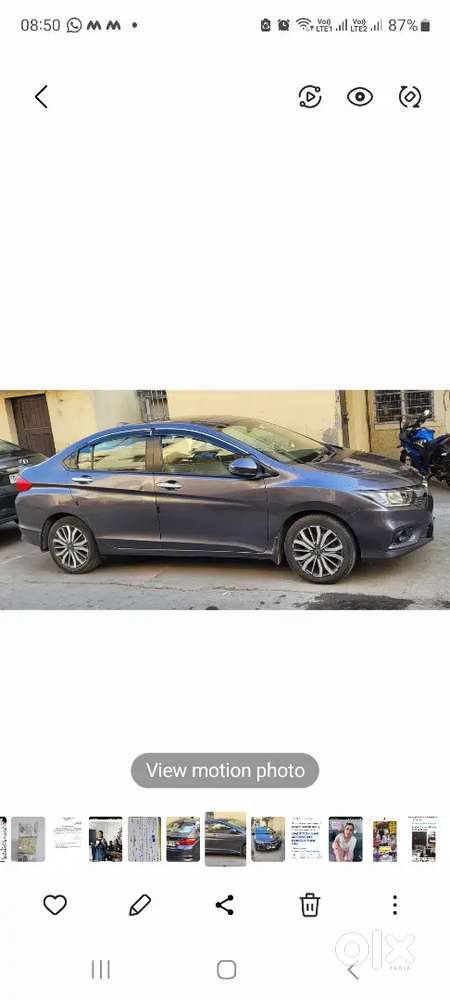 Honda City 2017 Petrol+cng, 45000aprox.excll.condition.